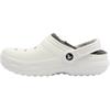 CROCS 203591 10M LINED CLOG - WHITE GREY